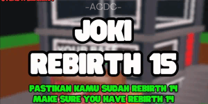 Joki Rebirth 15 | Steal A Brainrot