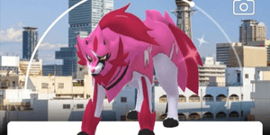 Zamazenta Shiny Crown Shield Osaka Background