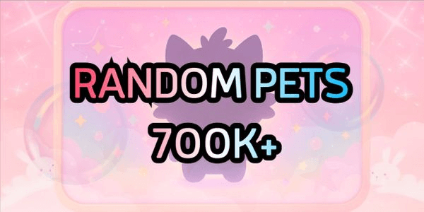 Gambar Product Random Pet 700K+/s || BONUS INCLUDED || Build a Zoo