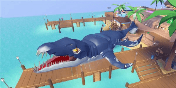 Gambar Product Mosasaur Shark