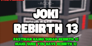 Joki Rebirth 13 | Steal A Brainrot