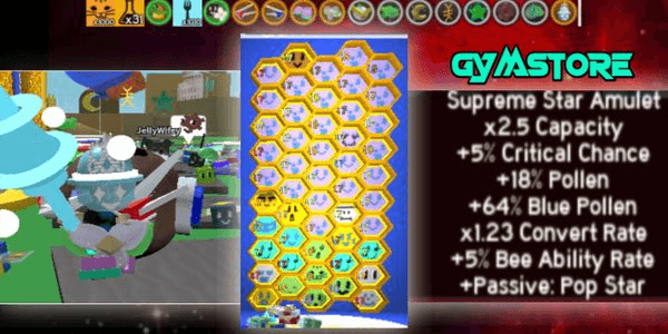 Gambar Product AKUN BEE SWARM GG |BLUE HIVE END GAME