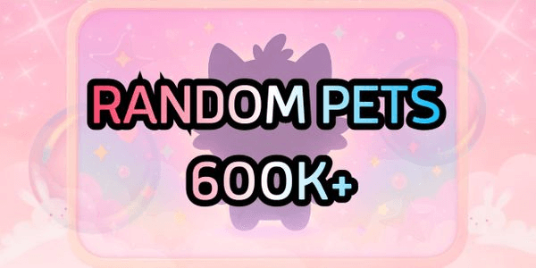 Gambar Product Random Pet 600K+/s || BONUS INCLUDED || Build a Zoo
