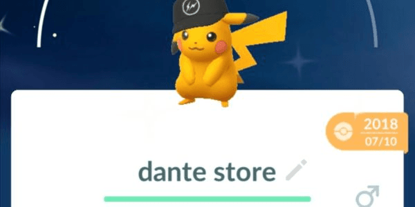 Gambar Product Shiny Pikachu Black Fragment Year 2018 Male