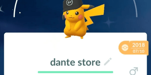 Shiny Pikachu Black Fragment Year 2018 Male