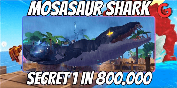 Gambar Product Mosasaur Shark