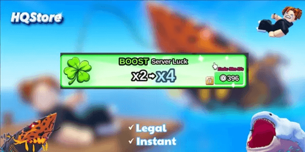 Server Luck x4