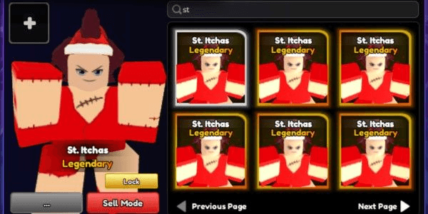 Gambar Product St. Itchas Takaroda Skin | Anime Vanguards