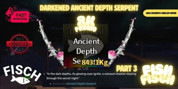 Ancient Darkened Depth Serpent