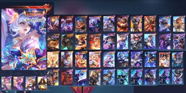 Gambar Product ACC RAWATAN | 458+ skin | Legend Layla,Franco,|colector+collab+limited banyak