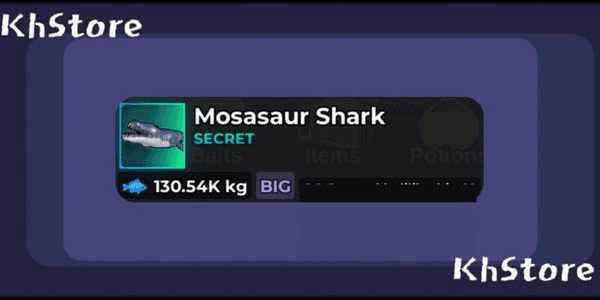 Gambar Product Big Mosasaur Shark