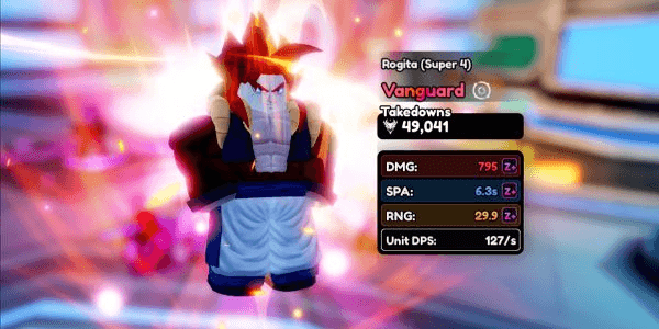 Gambar Product Rogita (Super 4) | Stats Z+ | Anime Vanguard