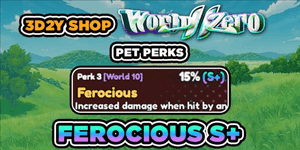 PET FEROCIOUS S+ PERK