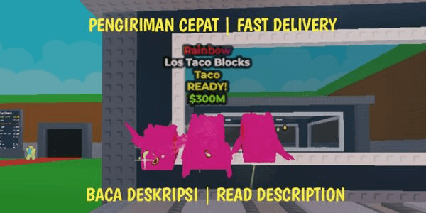 Gambar Product Rainbow Los Taco Blocks