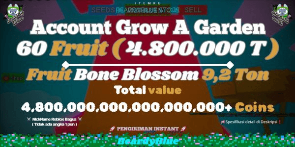 Gambar Product Account Grow A Garden | Pengiriman Instan #6