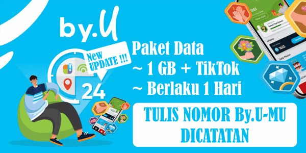 Gambar Product 1GB+Tiktok (1 Hari)