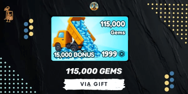 115,000 Gems
