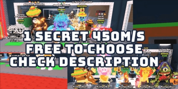 Gambar Product SECRET PACKAGE | LIMITED BUNDLE ! | STEAL A BRAINROT