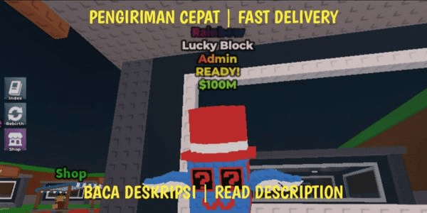 Gambar Product Rainbow Admin Lucky Block