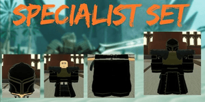 Specialist Set (Helmet + Plate + Boots)
