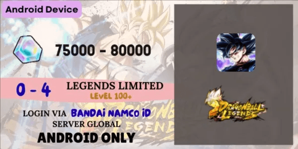 Akun Dragon Ball Legends Global [Android] - 5