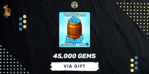 45,000 Gems