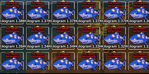 Gambar Product Starry Night Shark