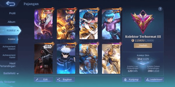 Gambar Product HONORABLE COLLECTOR 3, FRANCO, GRANGER LEGEND
