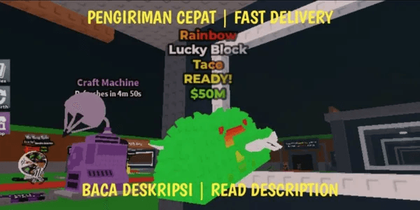 Rainbow Taco Lucky Block