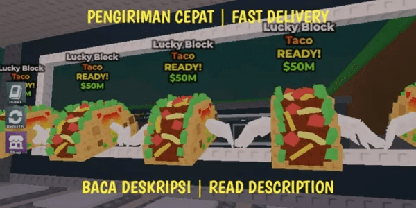 Taco Lucky Block