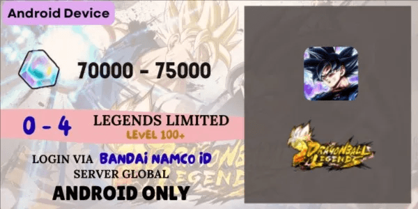 Akun Dragon Ball Legends Global [Android] - 4