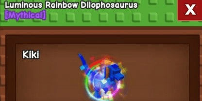 Gambar Product Rainbow Dilophosaurus From Hatch
