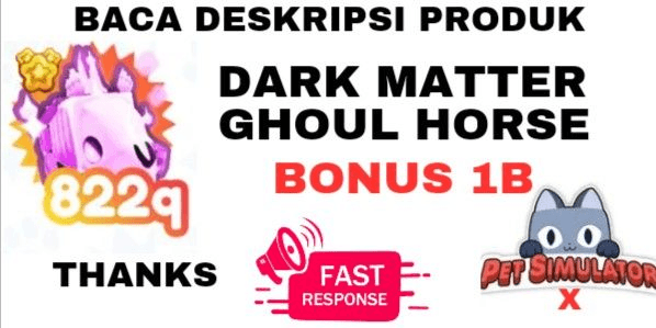 Gambar Product 801q++ DARK MATTER GHOUL HORSE