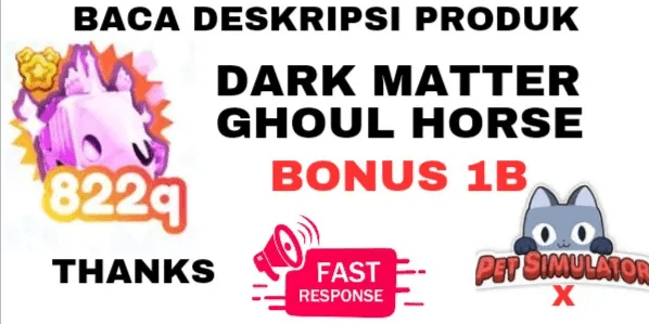801q++ DARK MATTER GHOUL HORSE