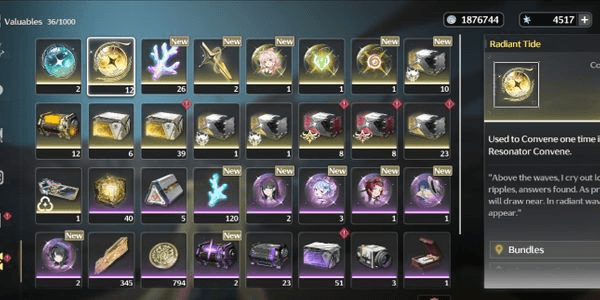 Gambar Product [SEA][UL 60]Zani+sign,jinhsi+sign,phoebe+2sign,4k asterite+gacha item