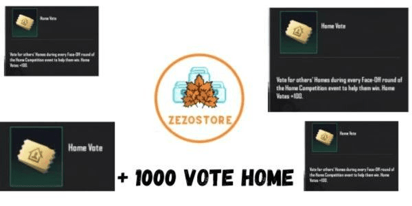 Gambar Product + 1.000 VOTE HOME