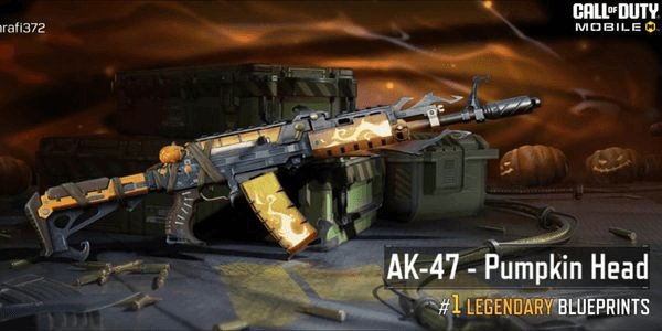 Gambar Product Call of Duty Mobile account plain Legend AK-47
