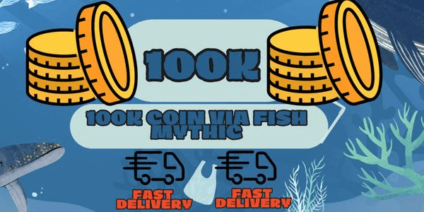 Gambar Product 100K Coin Via Mythic Fish | Fish It!