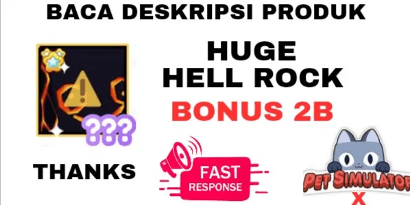 HUGE HELL ROCK - TRANSFERRED
