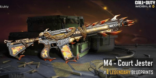 Gambar Product Akun Call of duty mobile polosan Legend M4