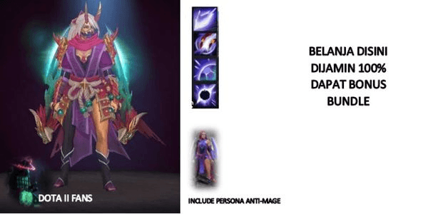 Gambar Product Designs of the Dragon (Anti-Mage Set) Collector Cache 2024 Crownfall Dan Persona