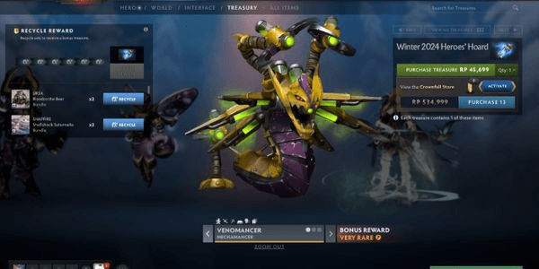 Gambar Product Mechamancer (Venomancer Set) Collector Cache 2024 Crownfall - Winter Heroes' Hoard