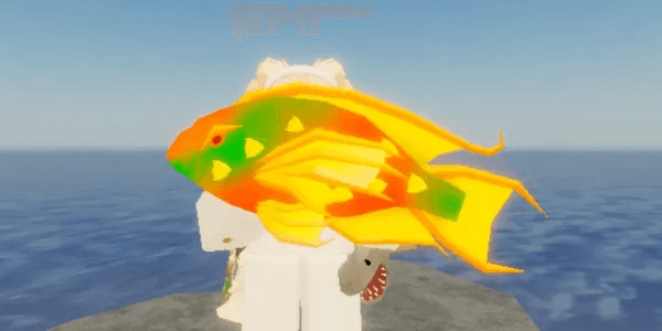 Carrot Prismatic Parrotfish