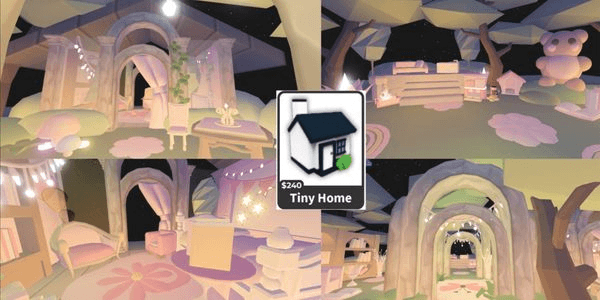 Gambar Product Glitch Tiny House Bear Coquette Adopt Me