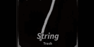 String