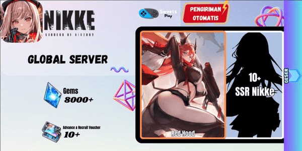 Gambar Product [GLOBAL] Goddess Of Victory: Nikke Red Hood + Random SSR Starter Account