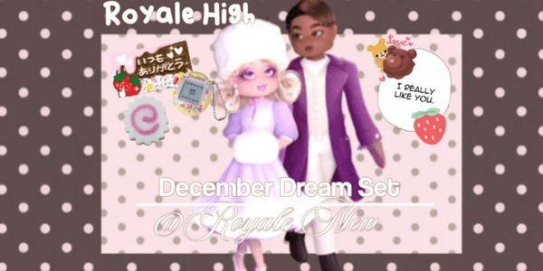 Gambar Product December's Dream Set Royale High - Royale New