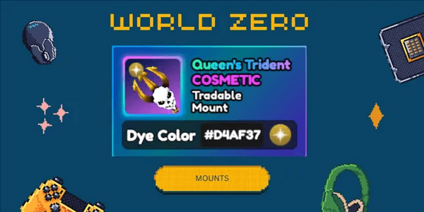 Queen Trident D4AF37