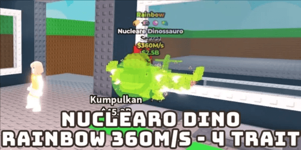 Rainbow Nuclearo Dinossauro