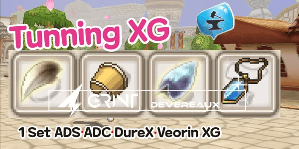 1 set ADS ADC Durex Veorin XG+12 (Tunning XG)